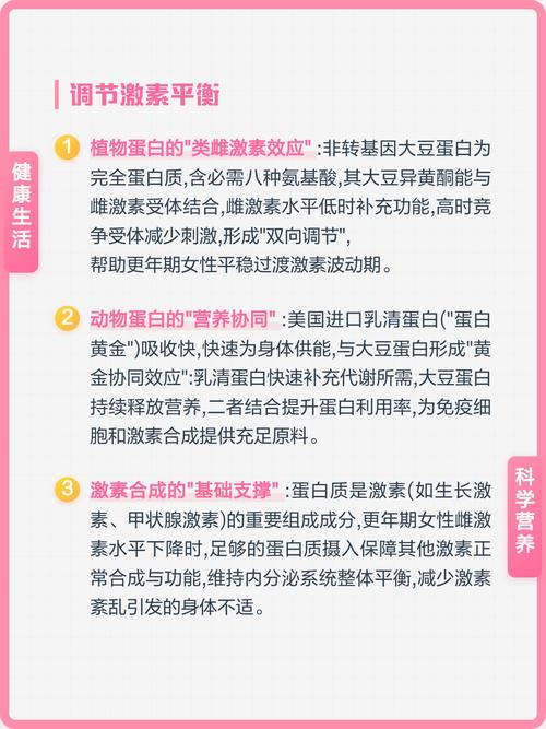 更年期女性要补充蛋白质吗