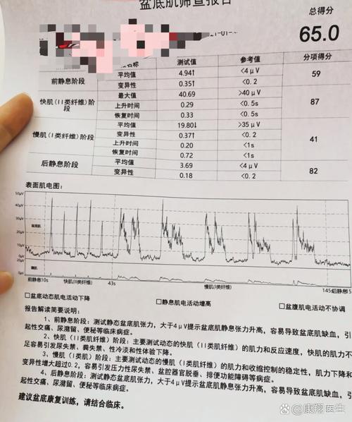 盆底肌评估报告怎么看