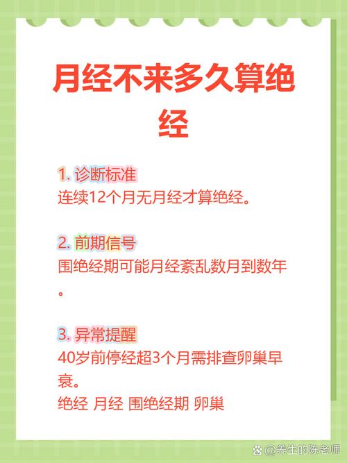 更年期月经不来多久算绝经