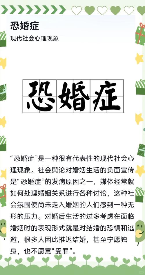 恐婚是什么心理原因