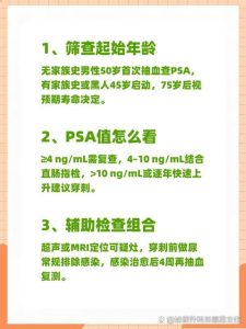 哪些人需要提前做PSA筛查-两性知识丨两性健康--你想了解的我都知道