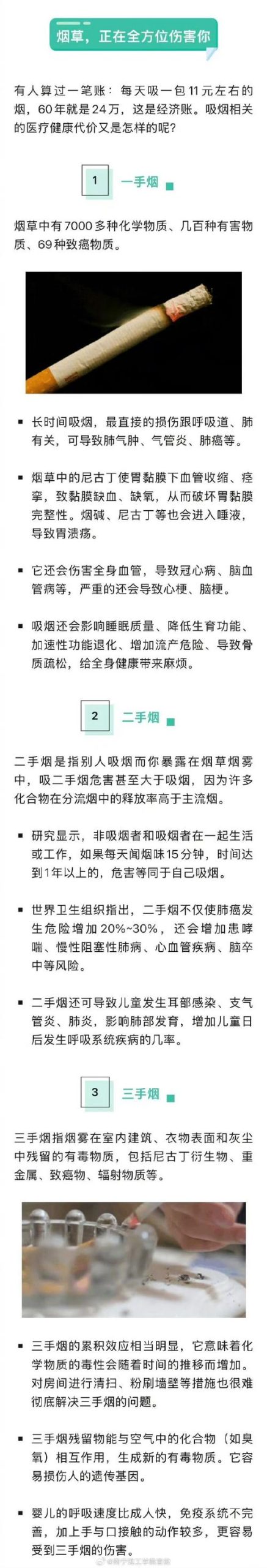 二手烟和三手烟哪个危害大