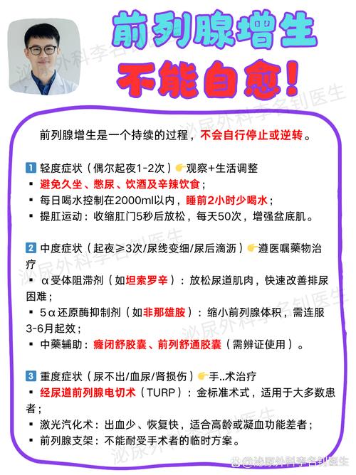 前列腺增生可以只观察不治疗吗