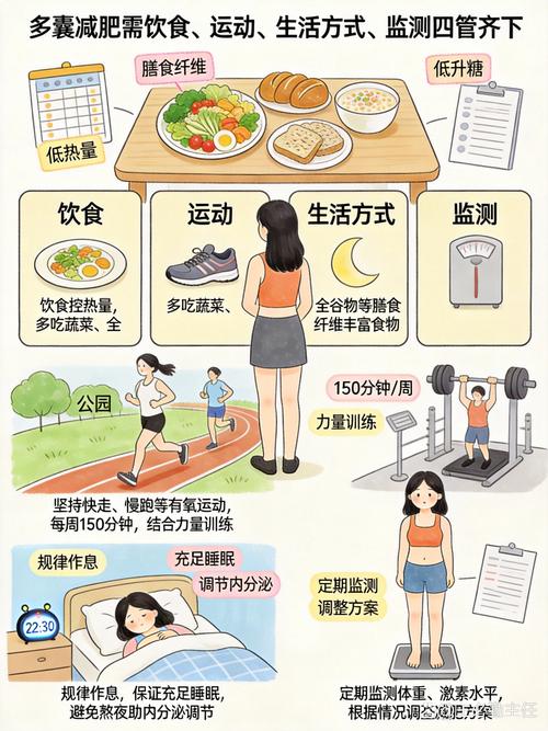 多囊患者减重多少才有帮助-示意图