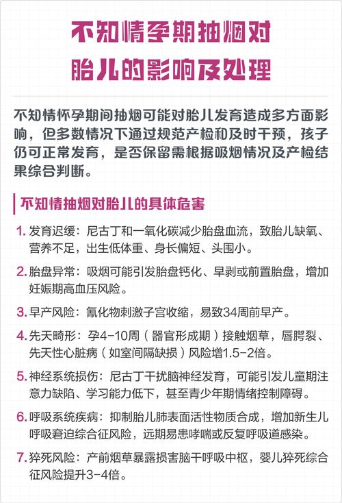 孕期吸烟对宝宝发育有什么影响-相关配图